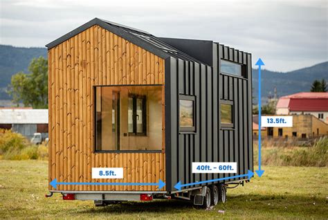 tiny house trailer sizes